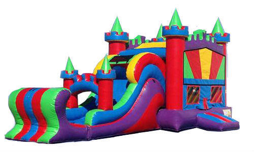 Purple Castle Bounce Slide Combo Purple Castle Bounce Slide Combo