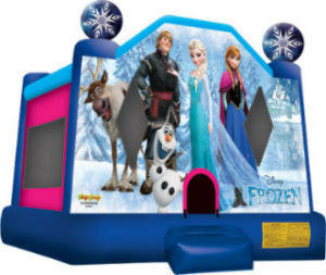Large Frozen Bounce House Large Frozen Bounce House
