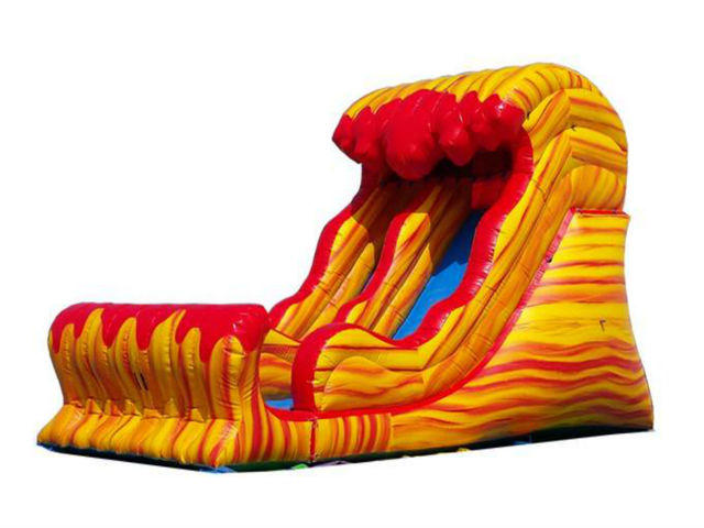 18 Ft tall Lava Slide DRY 18 Ft tall Lava Slide DRY