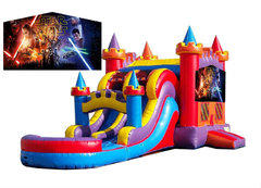 Dual Lane Star Wars w/pool Dual Lane Star Wars w/pool