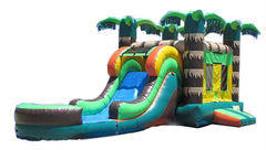 Tropical Large Bounce Slide Combo w/pool Tropical Large Bounce Slide Combo w/pool